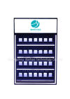 Disesuaikan 3 Layer LED Light Acrylic Display Cabinets Untuk Rokok / Tembakau