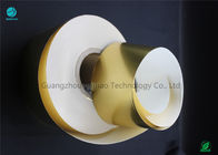 Composite Glossy Plain Gold / Silver Aluminium Foil Paper 83mm Lebar