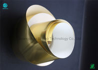 Composite Glossy Plain Gold / Silver Aluminium Foil Paper 83mm Lebar