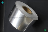 Glossy Silver Aluminium Foil Coated Paper Untuk Kemasan Tembakau Dalam Produksi Massal Biasa