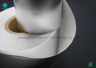 Matt Silver Aluminium Foil Laminated Paper / Rokok Packing Paper 83mm Lebar