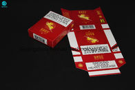 Red Offset Printing Karton Rokok Untuk Kemasan 25 Buah