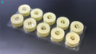 2489mm Putih Kuning Aramid Garniture Tape / Tape Bergerak Lebih Cepat Untuk Mesin Rokok Portofolio MK9