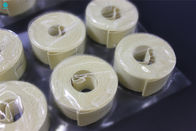 2489mm Putih Kuning Aramid Garniture Tape / Tape Bergerak Lebih Cepat Untuk Mesin Rokok Portofolio MK9