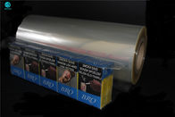 Clear PVC Film Roll Tahan Air Untuk Tembakau, Kemasan Kotak Rokok