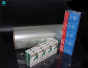 Transparansi Tinggi Film Kemasan PVC Untuk Pembungkus Kotak Rokok Tanpa Listrik Statis