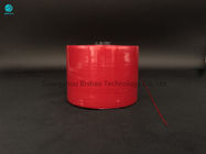 Red MOPP Tobacco Tear Strip Tape Untuk Kemasan Kotak Rokok Dan Tas Kurir