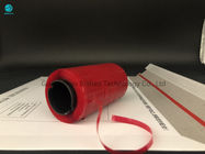5mm Jumbo Rolls Adhesive Kustom Keamanan Red Tear Tape Untuk Kemasan Kantong Kertas Dhl Dan Terbuka