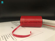 50000 m Rolls Adhesive MOPP Red Tobacco Tear Tape Untuk Kemasan Tas Kertas SF Dan Terbuka