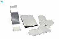 Perak Aluminium Foil BOPP Laminated Film Seal Waterproof Packaging Film Untuk Kotak Rokok