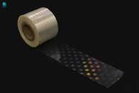 Security Shiny Holographic BOPP Roll Film Untuk Paket Kotak Rokok Untuk Melindungi Hak Merek