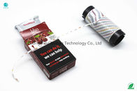 Roll Shape Easy Tear Packaging Tape Molasses Permanent Secure Multicolored Untuk Shisha Tobacco
