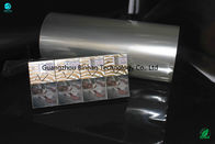 Clear PVC Shrink Film Rolls Heat Sealability Kemampuan Cetak Terkendali Koefisien Gesekan Film PVC Rokok