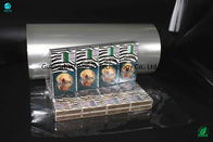 Clear PVC Shrink Film Rolls Heat Sealability Kemampuan Cetak Terkendali Koefisien Gesekan Film PVC Rokok