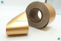 Tembakau Warna Emas Shining 12 Micron 55gsm Aluminium Foil Paper