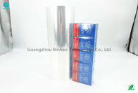 50 Micron Clear PVC Packaging Film Untuk Tembakau