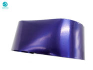 Bobbin Glossy Blue 58gsm King Size Aluminium Foil Paper Untuk Paket Rokok
