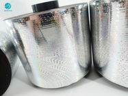 Paket Anti Pemalsuan Hologram Bopp Silver 2.5mm Tear Tape Dalam Gulungan