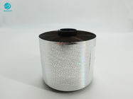 Hologram Silvery Anti Pemalsuan Logo 2.5mm Tear Tape Rolls Untuk Paket