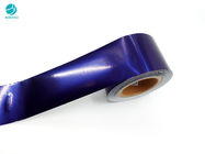 Shiny Purple Dustproof 55gsm Smoke Aluminium Foil Paper Untuk Paket Rokok
