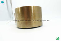 Adhesi Permanen&gt; 48H Gold Chocolate Tear Strip Tape Ukuran 2.0mm