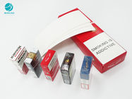 Logo Timbul Kasus Kemasan Karton Tahan Lama Kustom Untuk Tembakau Rokok