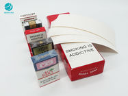 Kotak Paket Tembakau Tahan Lama Kotak Kemasan Rokok Karton Dengan logo Kustom