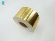 OEM Golden Composite 83mm Aluminium Foil Paper Untuk Paket Dalam Rokok