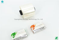 Paket Produk Heat-Not-Burn Tear Strip Tape Transparan 95% Jelas