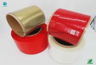 BOPP / MOPP / PET Ukuran 2.0mm - 4.0mm 5mm Industri Menggunakan Tear Strip Tape
