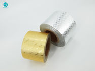 Pola Timbul Kertas Aluminium Foil Emas Perak Untuk Paket Rokok