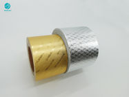 Pola Timbul Kertas Aluminium Foil Emas Perak Untuk Paket Rokok