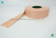 34-35gsm Grammage Tobacco Filter Paper Packaging Bahan Baku Perawatan Lapisan Warna Merah Muda