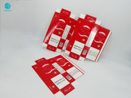 Desain Kustom 100% Kertas Karton Pulp Kayu Untuk Kotak Kemasan Kasus Rokok