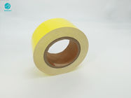 95mm Bright Yellow Inner Frame Coated Paper Cardboard Untuk Kemasan Rokok