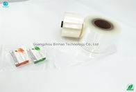 Bahan Paket Cellophane HNB E-Cigareatte Suhu Penyegelan 120 ° C