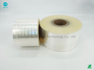High Shrink Clean BOPP Film Roll Soft Cigarette Boxes Diameter dalam 76mm