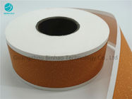 Warna Kuning Hot Stamping Foil Cigarette Cork Tipping Paper Filter Rolling Paper