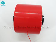 Kustom 2mm Red Holographic Security Tear Strip Tape Untuk Kemasan Tas