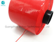 Paket Kotak Rokok 3 Mm Red Tear Tape Bobbin Dengan Logo Laser