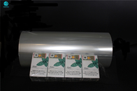 25 mikron Tebal PVC Film Kemasan Transparan Untuk Kemasan Kotak Rokok Telanjang
