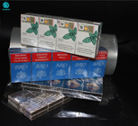 Film Kemasan PVC Plastik Plastik 360mm Untuk Kemasan Kotak Rokok Telanjang