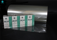 5% Shrinkage PVC Packaging Film Untuk Kemasan Kotak Telanjang Rokok Tembakau