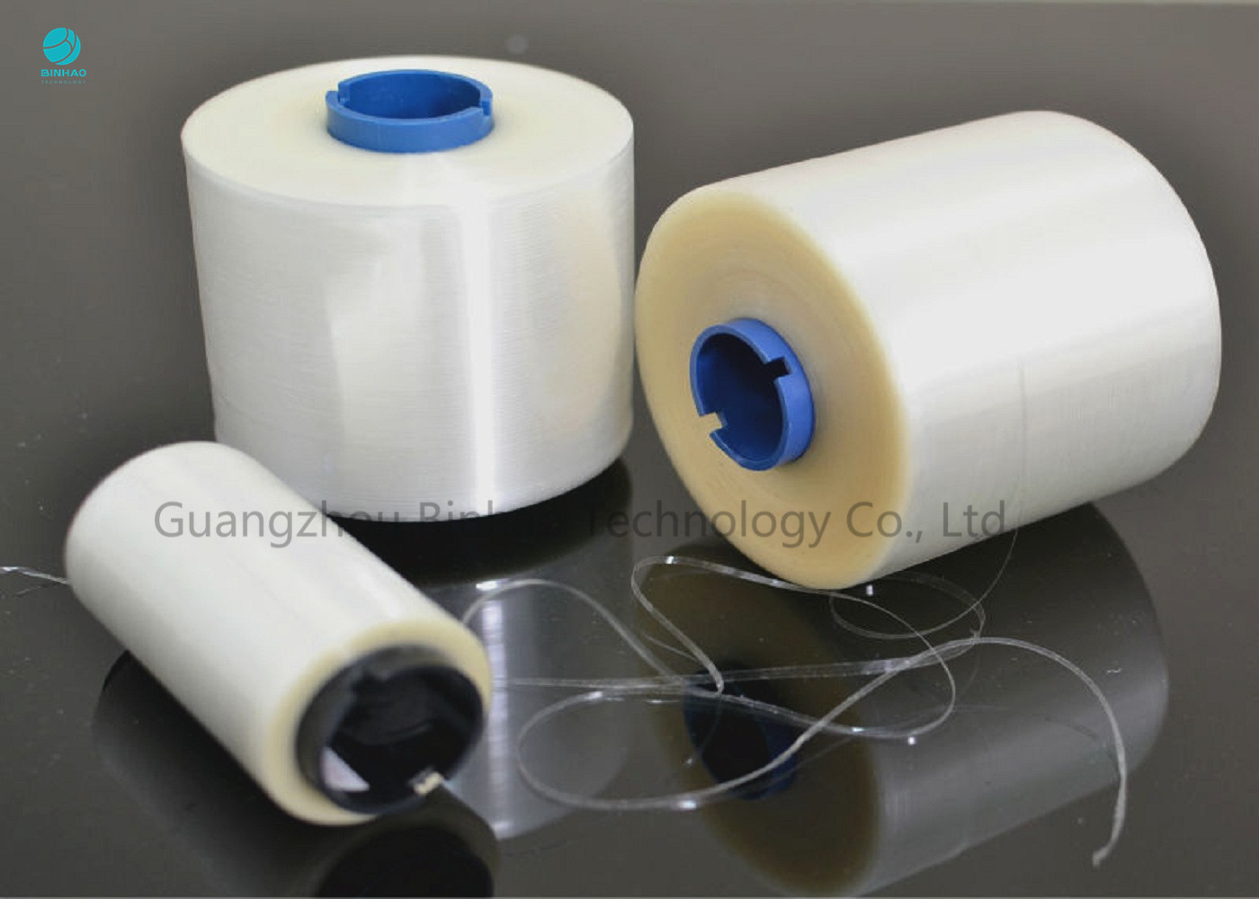 Adhesive Tear Strip Tape Untuk Cig Tea Stationery, Clear Packing Tape 2000m-10000m / Roll
