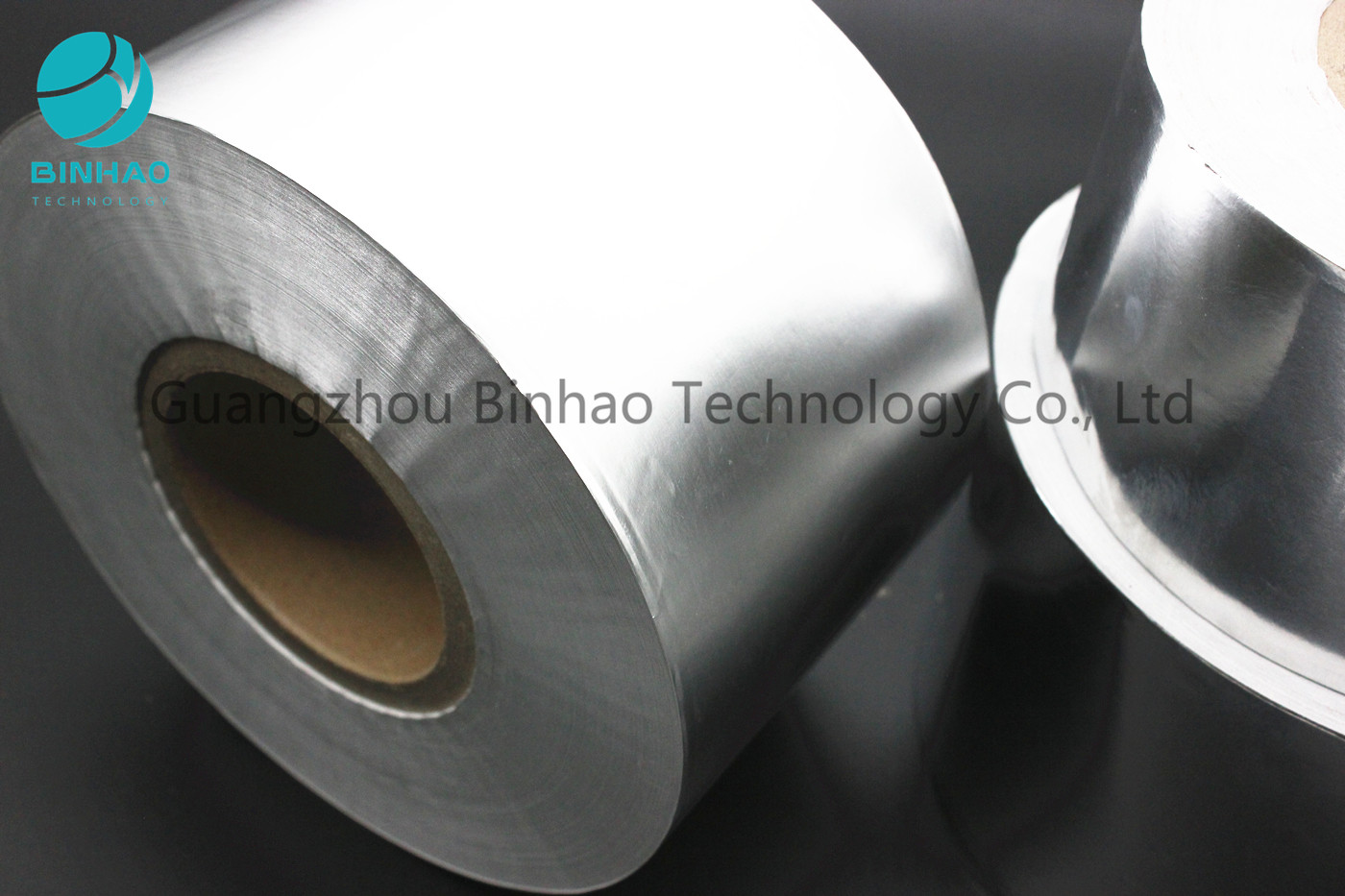 Aluminium Foil Kertas Gulungan Kemasan Logam Berperekat Kekuatan Tarik Tinggi