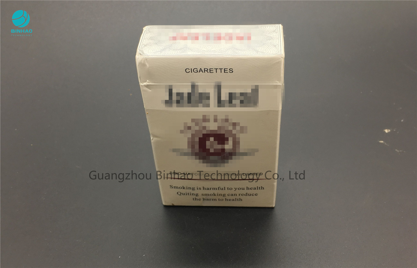 Paket Merokok Persegi Panjang / Kertas Karton Putih Gading Tembakau Kemasan Polos