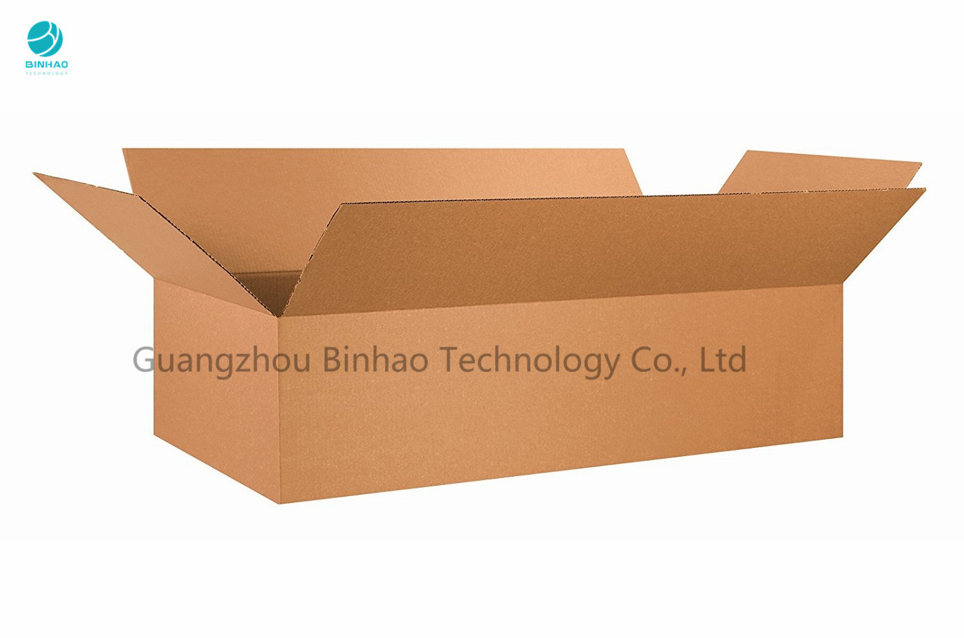 White and Brown Three Layer Corrugated Paper Box Untuk Kemasan Rokok