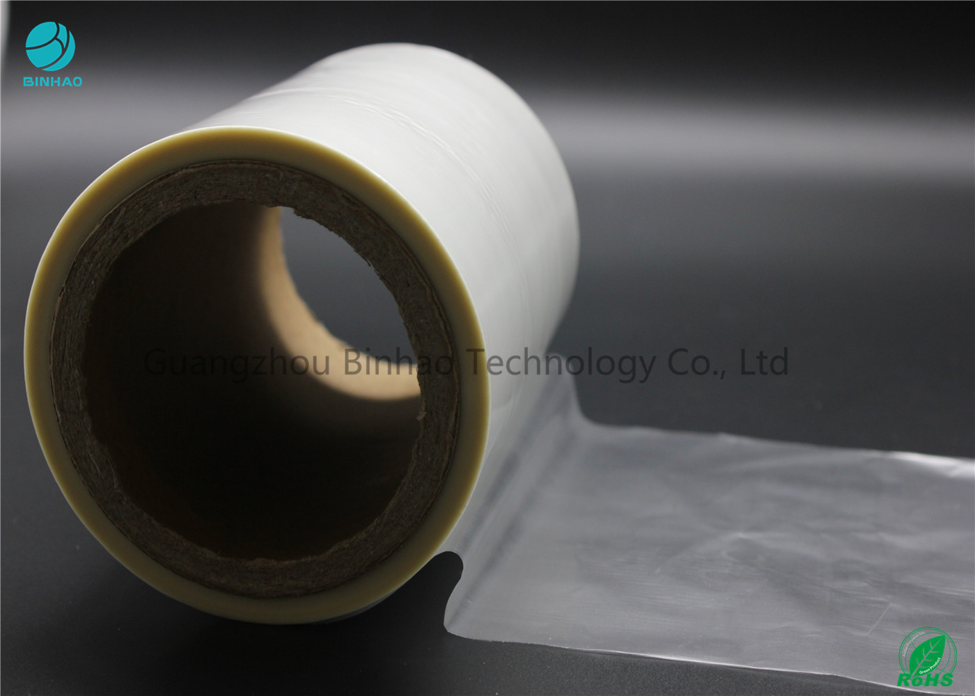360mm Lebar PVC Kemasan Film / BOPP Film Roll Untuk Kasus Rokok Telanjang Lembut