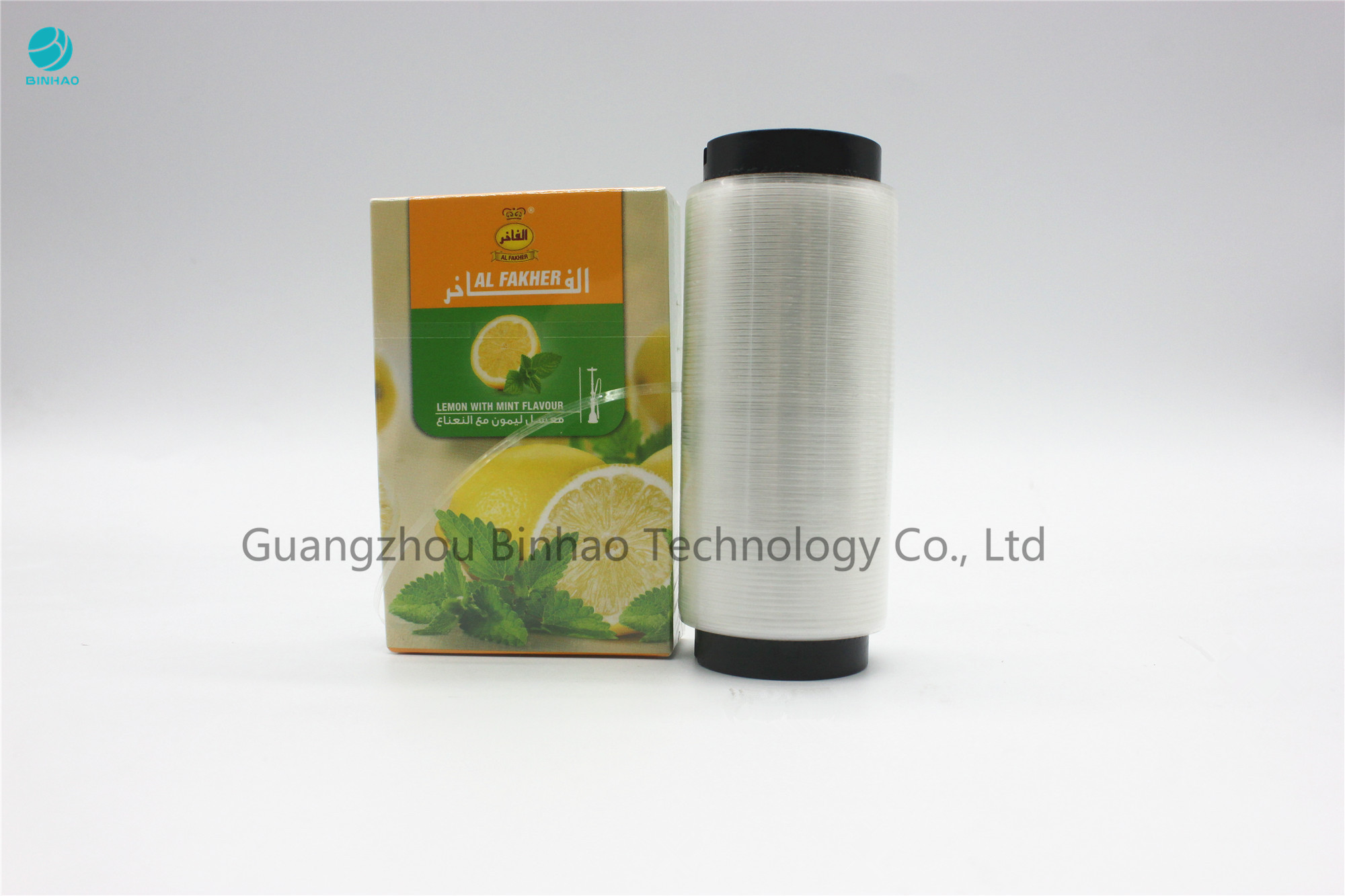 Kustom 2mm PET Transparan Tear Strip Tape Untuk Kemasan Kotak Rokok / Shisha Dengan Lem Sisi Tunggal