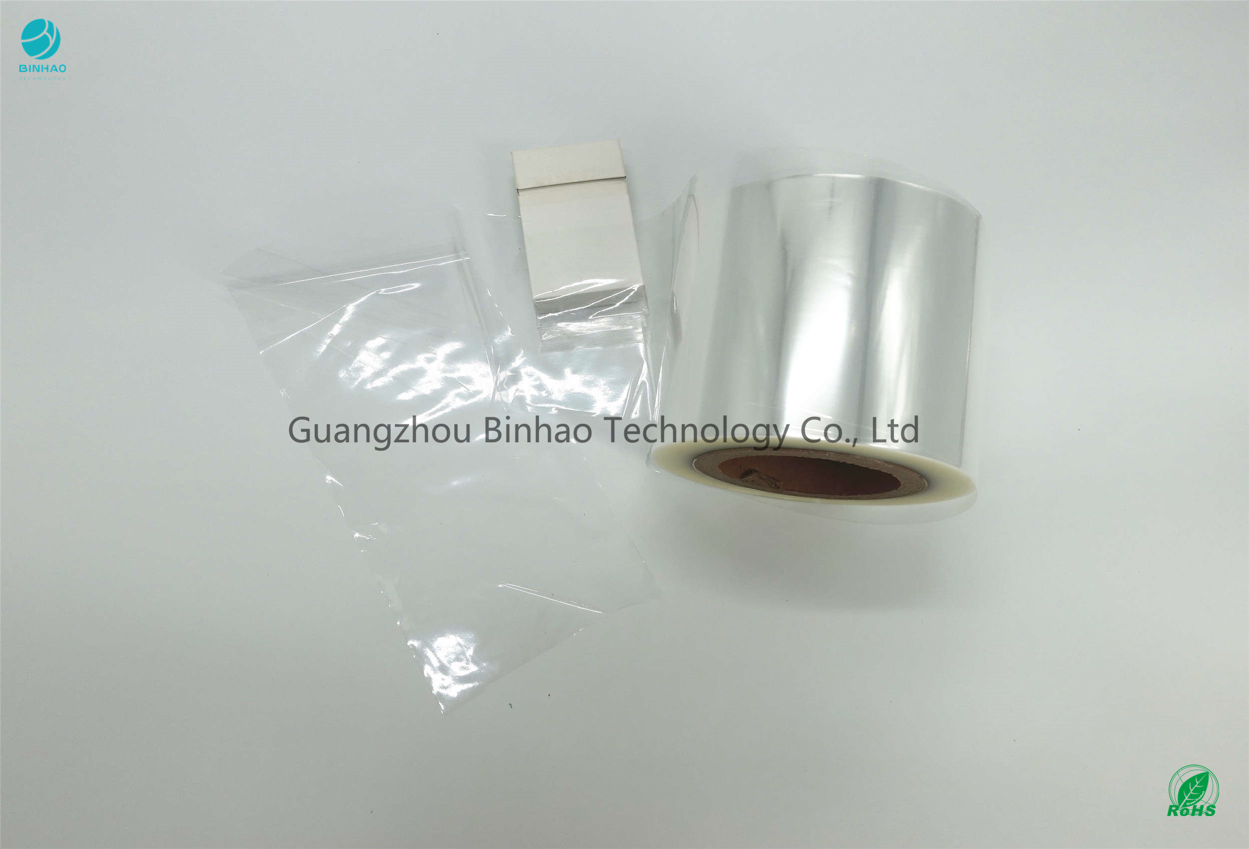 Untuk Mesin HLP2 Rokok BOPP Packaging Film Mositure Proof 76mm Paper Core